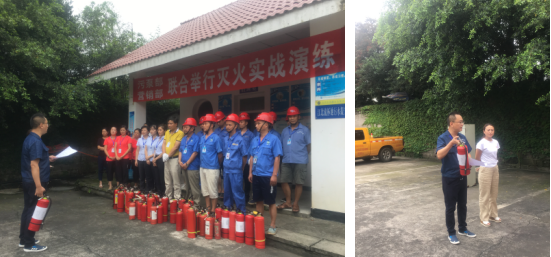 營銷部、污泵部聯(lián)合開展應(yīng)急滅火實(shí)戰(zhàn)演練