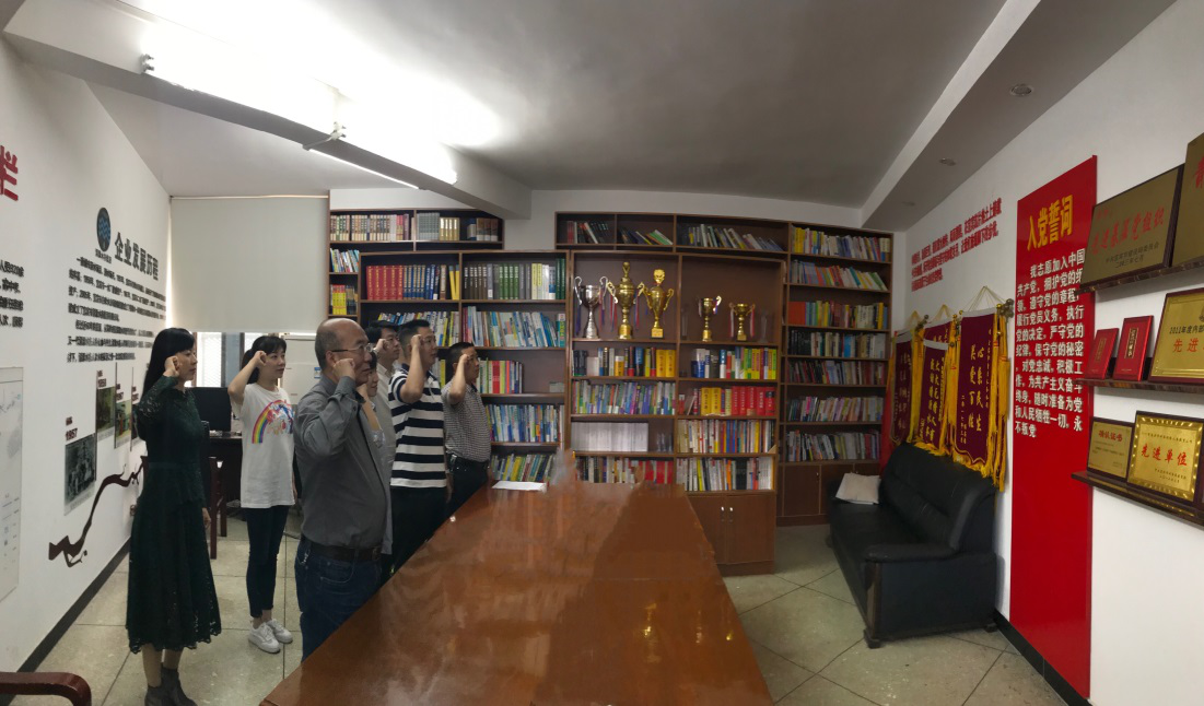 集團公司二支部召開黨員大會