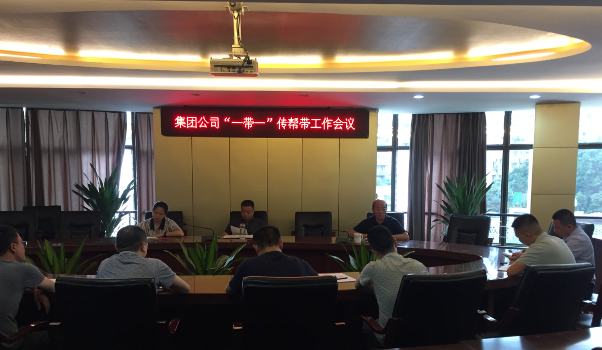 集團(tuán)公司召開(kāi)“一帶一”傳幫帶工作會(huì)議
