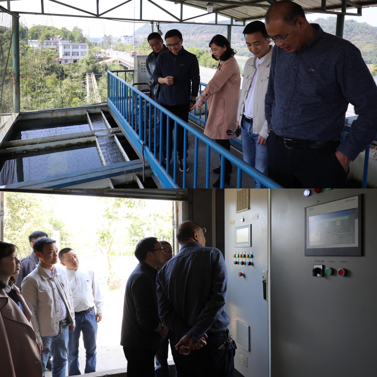 集團公司黨委書記、董事長周燕賓深入天泉公司一線調(diào)研指