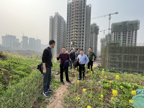 集團(tuán)公司黨委書記、董事長周燕賓率隊(duì)調(diào)研督查五糧液機(jī)場供水保障工程建設(shè)