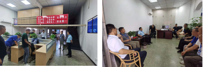 集團(tuán)公司黨委書記、董事長(zhǎng)周燕賓帶隊(duì) 開展聯(lián)系基層工作