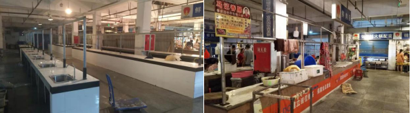 集團(tuán)公司領(lǐng)導(dǎo)調(diào)研金沙農(nóng)貿(mào)市場(chǎng)改造工程