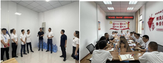 公司二支部開展“齊力共進、強企有我” 主題黨日活動