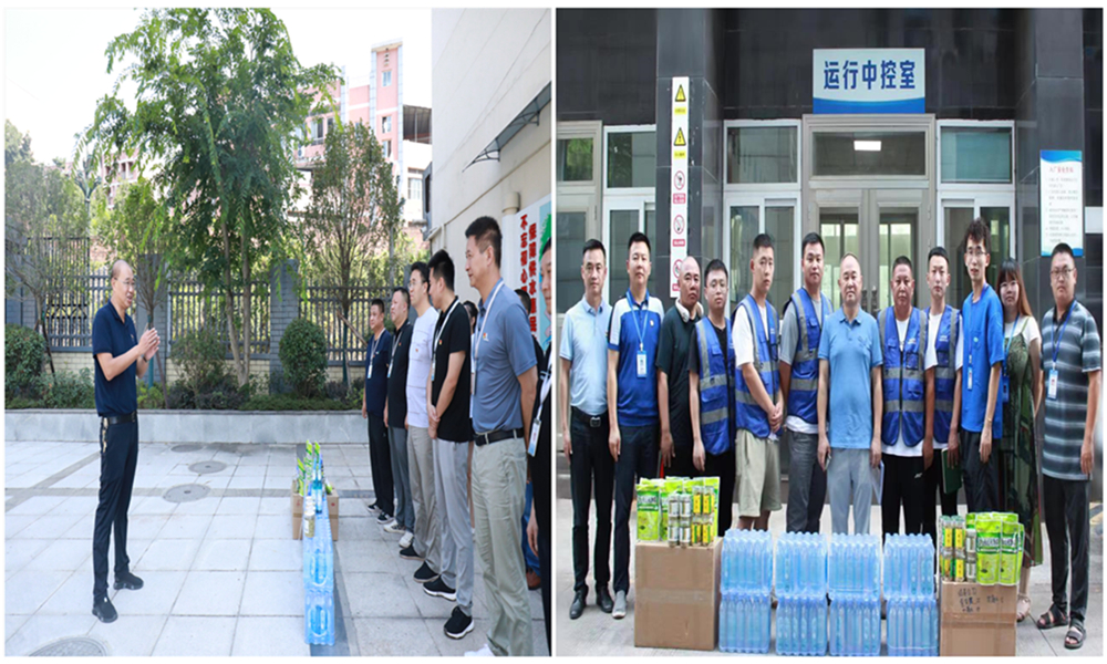 奮戰(zhàn)一線保供水，夏送清涼沁人心