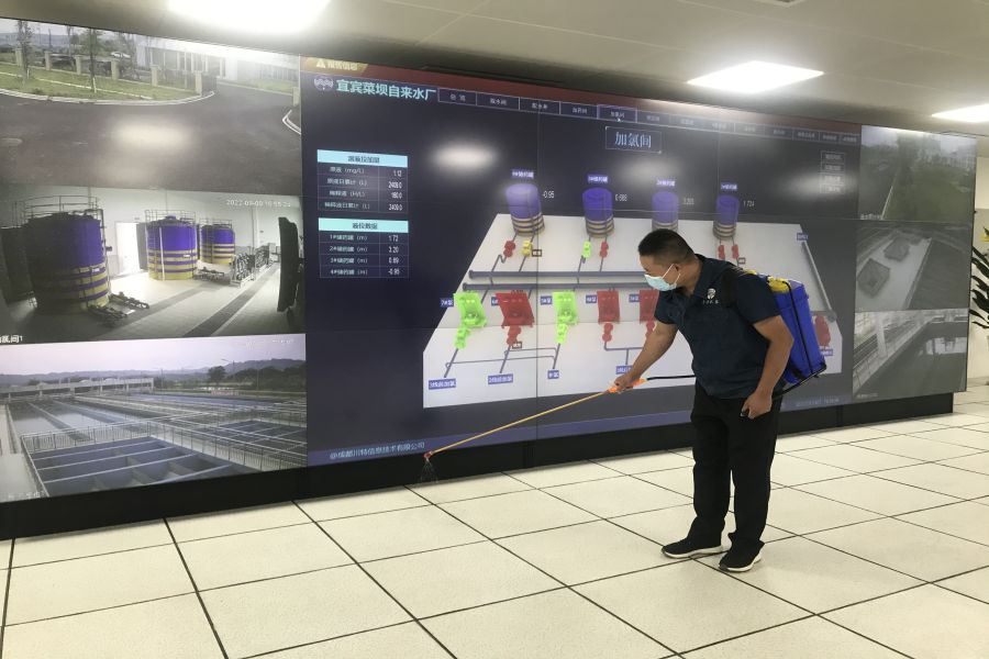共克時(shí)艱戰(zhàn)疫情，守護(hù)供水“生命線”
