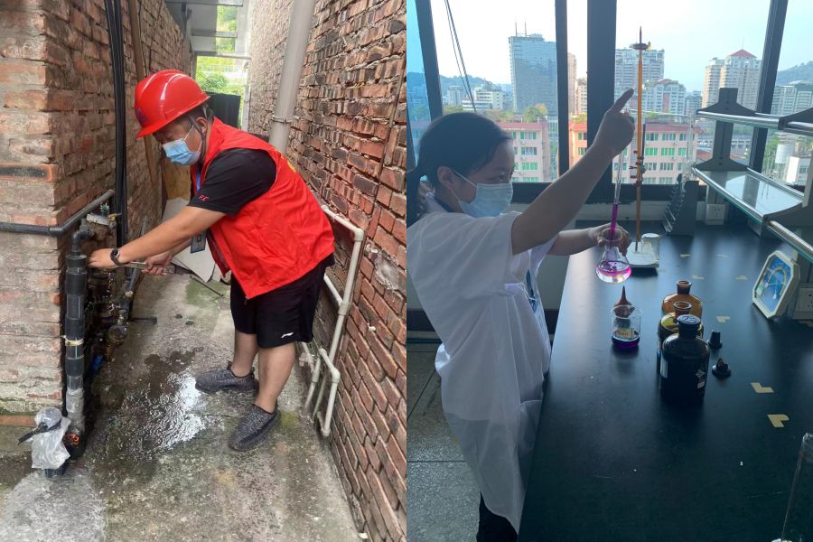 共克時(shí)艱戰(zhàn)疫情，守護(hù)供水“生命線”