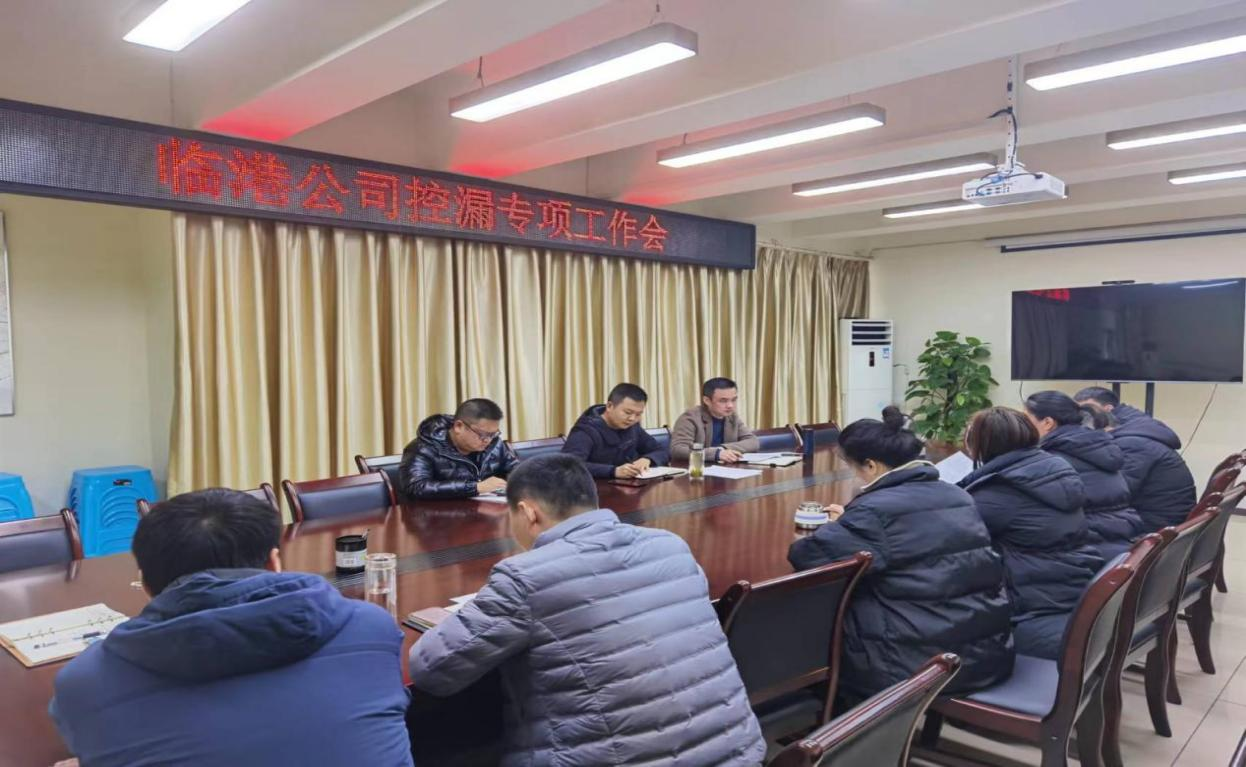 臨港公司召開控漏專項(xiàng)工作會(huì)