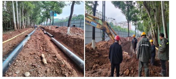 七星路段截污干管改造工程順利完工！