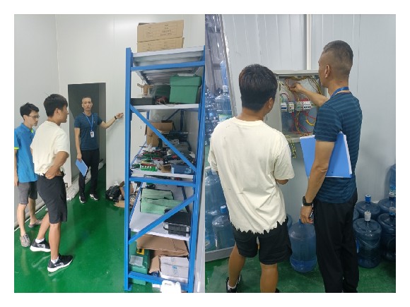 清源水務投資公司開展安全生產(chǎn)大檢查