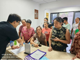 臨港公司開(kāi)展夜間+周末“進(jìn)小區(qū)”宣傳實(shí)踐活動(dòng)